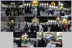 عکس‌ها خبر می‌آورند؛ حکایت مردمانی که در قاب حرم، به یاد «پدر» گریستند