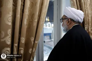 حضور تولیت آستان قدس رضوی در کشیک خانه دربانان