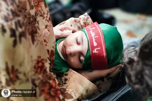 همایش "شیرخوارگان حسینی" در حرم مطهر رضوی-2