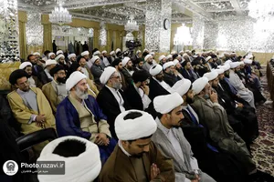 دیدار جمعی از خطبای مشهد با تولیت آستان قدس رضوی