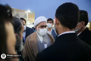 بازدید تولیت آستان قدس رضوی از سفره&zwnj;های اکرام حرم مطهر