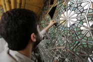 عملیات استحکام‌بخشی و مرمت «ایوان طلای صحن آزادی» آغاز شد