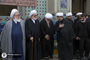 تشییع پیکر آیت الله شیخ حبیب الله احمدی