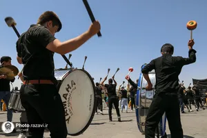 عزاداری روز تاسوعای حسینی در مشهد