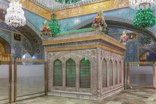 عکس با کیفیت : ضریح مطهر امام رضا علیه السلام
