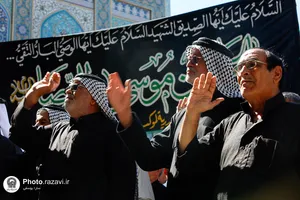 عزاداری روز شهادت امام رضا علیه&zwnj;السلام در مشهد-1