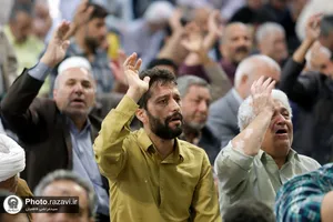 جشن میلاد پیامبر اکرم و امام صادق علیهما السلام در رواق امام خمینی حرم مطهر رضوی