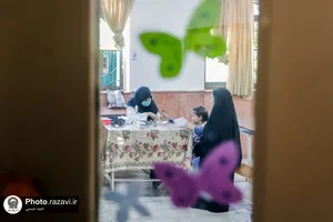 اردوی جهادی نذر شفا در منطقه گلشهر مشهد