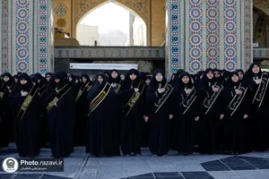 عزاداری هیئت عالم آل محمد در روز شهادت امام حسن عسکری علیه&zwnj;السلام