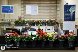 بازدید مدیر مرکز جامع مشاوره از میزهای خدمت نوروزی