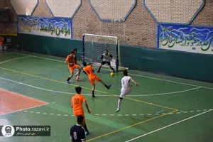 مسابقات فوتسال جوانان شرکت فرش حرم مطهر رضوی