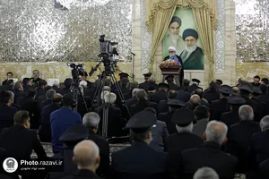 مراسم اعطای احکام خدام حرم مطهر رضوی
