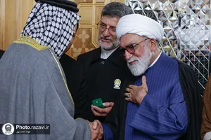 دیدار تولیت آستان قدس رضوی با شیوخ عشایر عراق