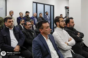 افتتاح پروژه ساماندهی نمای میدان قبله حرم مطهر رضوی-1