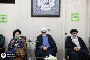 دیدار تولیت آستان قدس رضوی با نماینده ولی فقیه، علما و روحانیون در اهواز