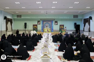 تشییع پیکر مطهر شهید گمنام در دبیرستان دخترانه امام رضا علیه&zwnj;السلام