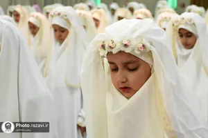 جشن تکلیف دختران مدارس امام رضا(علیه&zwnj;السلام)