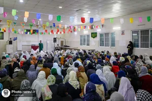 حضور خدام در کمپ ترک اعتیاد بانوان
