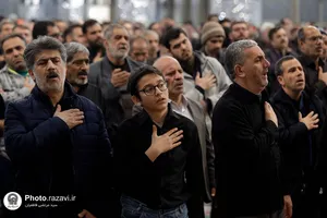 مراسم عزاداری ظهر شهادت حضرت زهرا سلام الله علیها