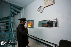آیین نقاره&zwnj;نوازی شب میلاد امام رضا(علیه&zwnj;السلام) در حرم مطهر رضوی