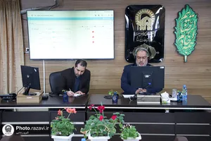 پاسخگویی تلفنی معاون طرح و برنامه آستان قدس رضوی به مخاطبان سامانه ۱۳۸