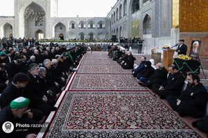 بزرگداشت آیت الله واعظ طبسی در حرم مطهر رضوی