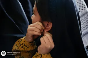 حضور کودکان در ویژه برنامه لبنان در پناه امام رئوف