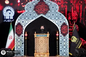آیین خطبه&zwnj;خوانی شب شهادت امام رضا علیه&zwnj;السلام در حرم مطهر رضوی