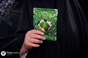 تشرف جمعی از روشن&zwnj;دلان به حرم مطهر رضوی