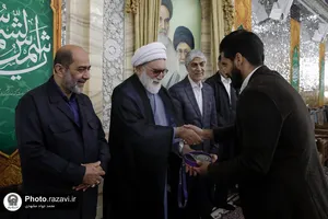 دیدار جمعی از ورزشکاران با تولیت آستان قدس رضوی