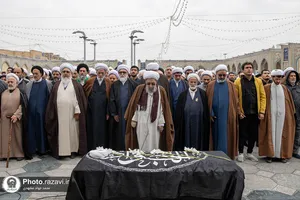 تشییع پیکر حجت&zwnj;الاسلام والمسلمین محمدباقر واعظی نژاد