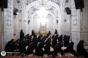 تشرف دانشجویان دانشگاه&zwnj;های استان گیلان و خراسان شمالی به حرم مطهر رضوی