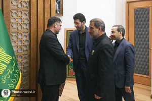 مراسم تکریم و معارفه معاون سرمایه انسانی آستان قدس رضوی