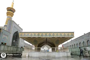 بهسازی مسیر ورودی رواق دارالحجه حرم مطهر رضوی
