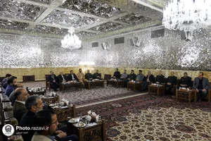 دیدار دست&zwnj;اندرکاران کنگره 18هزار شهید خراسان رضوی با تولیت آستان قدس رضوی