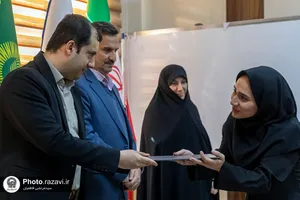 تقدیر از افتخار آفرینان المپیادی دانشگاه بین&zwnj;المللی امام رضا علیه&zwnj;السلام