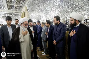 دیدار دانش&zwnj;آموزان مدارس امام رضا علیه&zwnj;السلام با تولیت آستان قدس رضوی