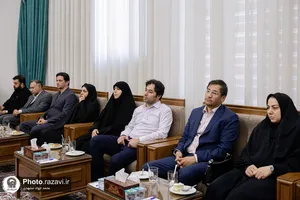 دیدار کارکنان نمونه با تولیت آستان قدس رضوی