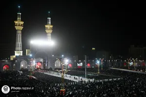 آیین خطبه&zwnj;خوانی شب شهادت امام رضا علیه&zwnj;السلام در حرم مطهر رضوی-2