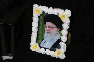 برگزاری آیین گرامیداشت یاد رهبر شهید انقلاب اسلامی در کرج/ گزارش تصویری
