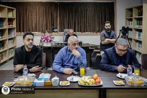 حضور رئیس سازمان علمی و فرهنگی آستان قدس رضوی در دفتر رسانه&zwnj;های استان خراسان رضوی