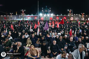 دومین شب مراسم بزرگداشت رهبر شهید انقلاب اسلامی از سوی رهبر معظم انقلاب