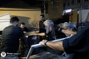 بازدید قائم مقام تولیت آستان قدس رضوی از خدمت&zwnj;رسانی مواکب اطراف حرم