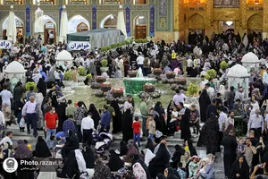 حرم مطهر رضوی در دهه کرامت - 2