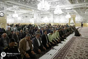 دیدار فرماندهان و پیشکسوتان دفاع مقدس با تولیت آستان قدس رضوی