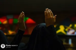 مراسم احیا شبهای قدر در باغ اردوگاه خاتون