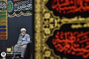 وداع با پیکر شهید گمنام در زائرشهر رضوی