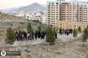 پیاده روی خانوادگی کارکنان آستان قدس رضوی