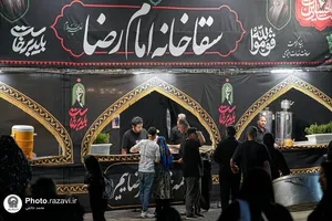 موکب &laquo;دارالکرامه&raquo; امام رضا علیه&zwnj;السلام در ره باغ رضوان