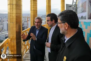 بازدید رئیس سازمان برنامه و بودجه کشور از فعالیت&zwnj;های آستان قدس رضوی